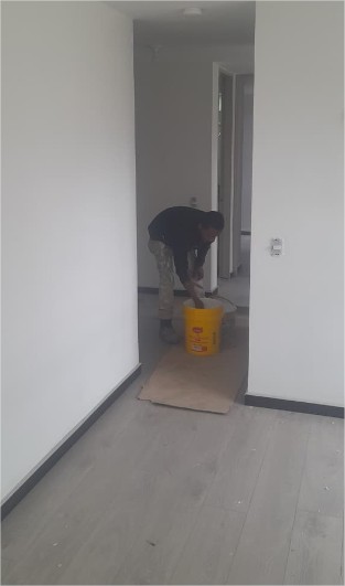 Pintura de apartamentos en Bogotá con acabados interiores